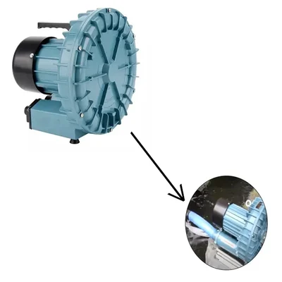 Resun 120W Electric Aquarium Turbo Air Blower Pump for Fish Farming GF-120